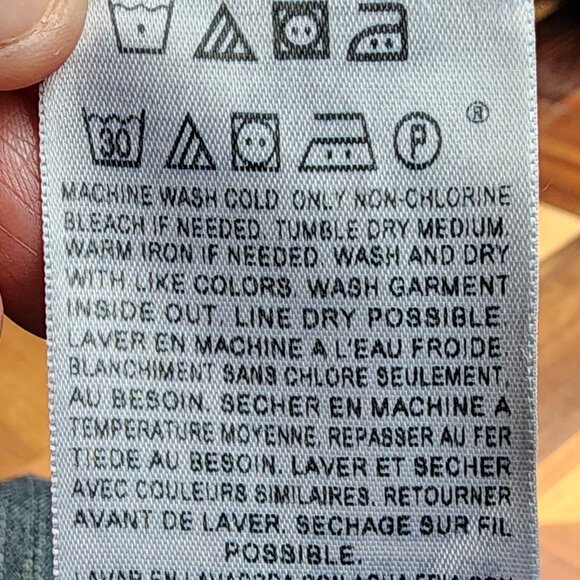 Denizen from Levi's Dark Wash 285 Relaxed Fit Jeans Size 38x34 - Picture 10 of 15